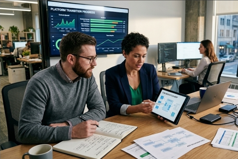 Digital Transition Managing CRM Migration Without Data Loss