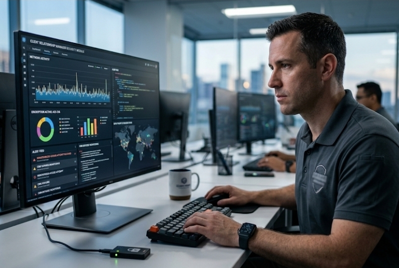 The Digital Fortress Shielding Trust Through Security and Encryption in CRM